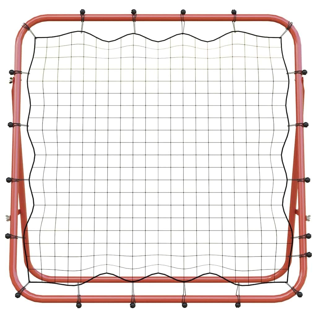 SKM Fußball-Rebounder Verstell 96x80x96 cm Stahl und PE,Sportartikel,Athletik,Fußball,Fußballtor-Zubehör,3.36 kg,93736