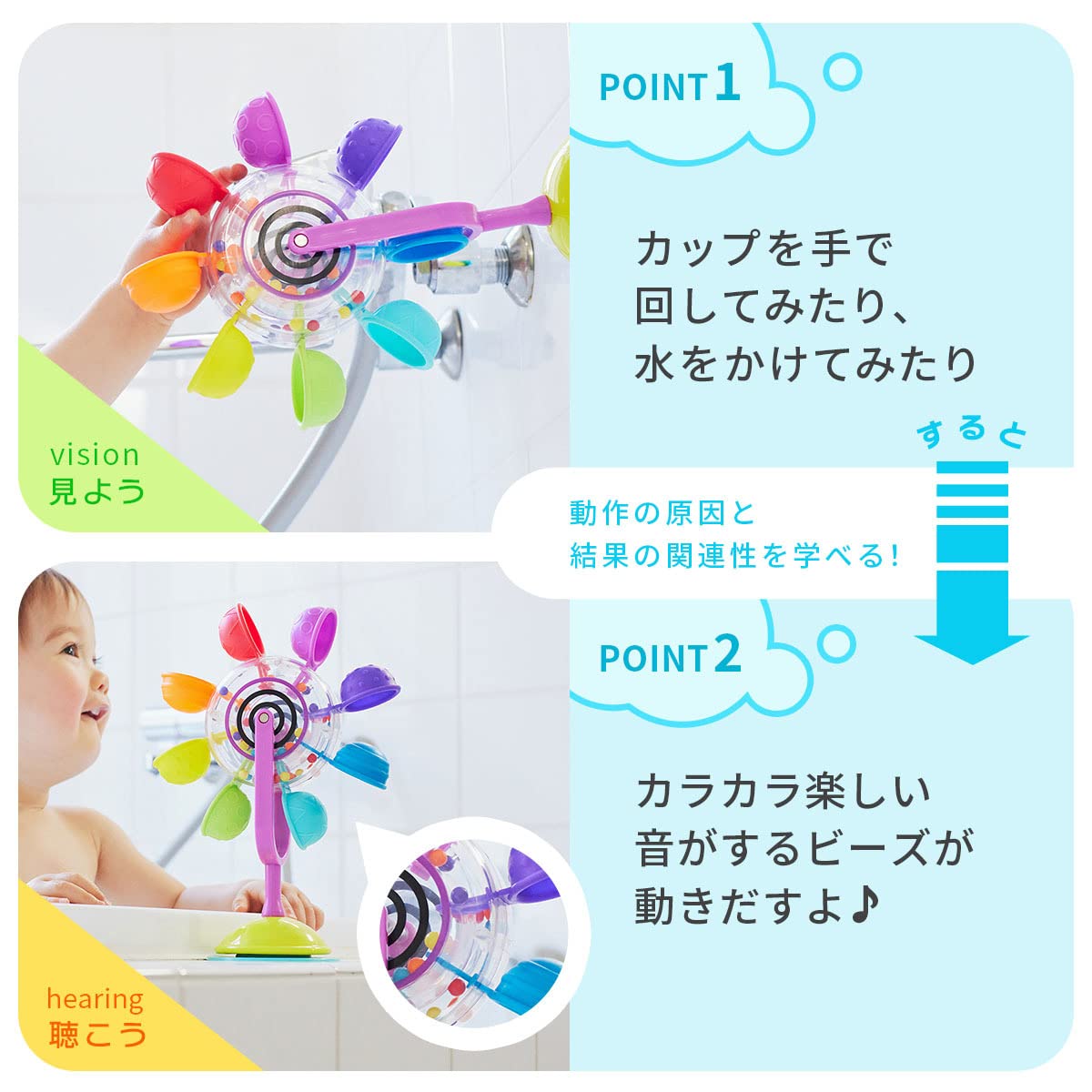 水車おもちゃ やわらか水車FX AG ブルー お砂場あそび 砂遊び 公園 おもちゃ