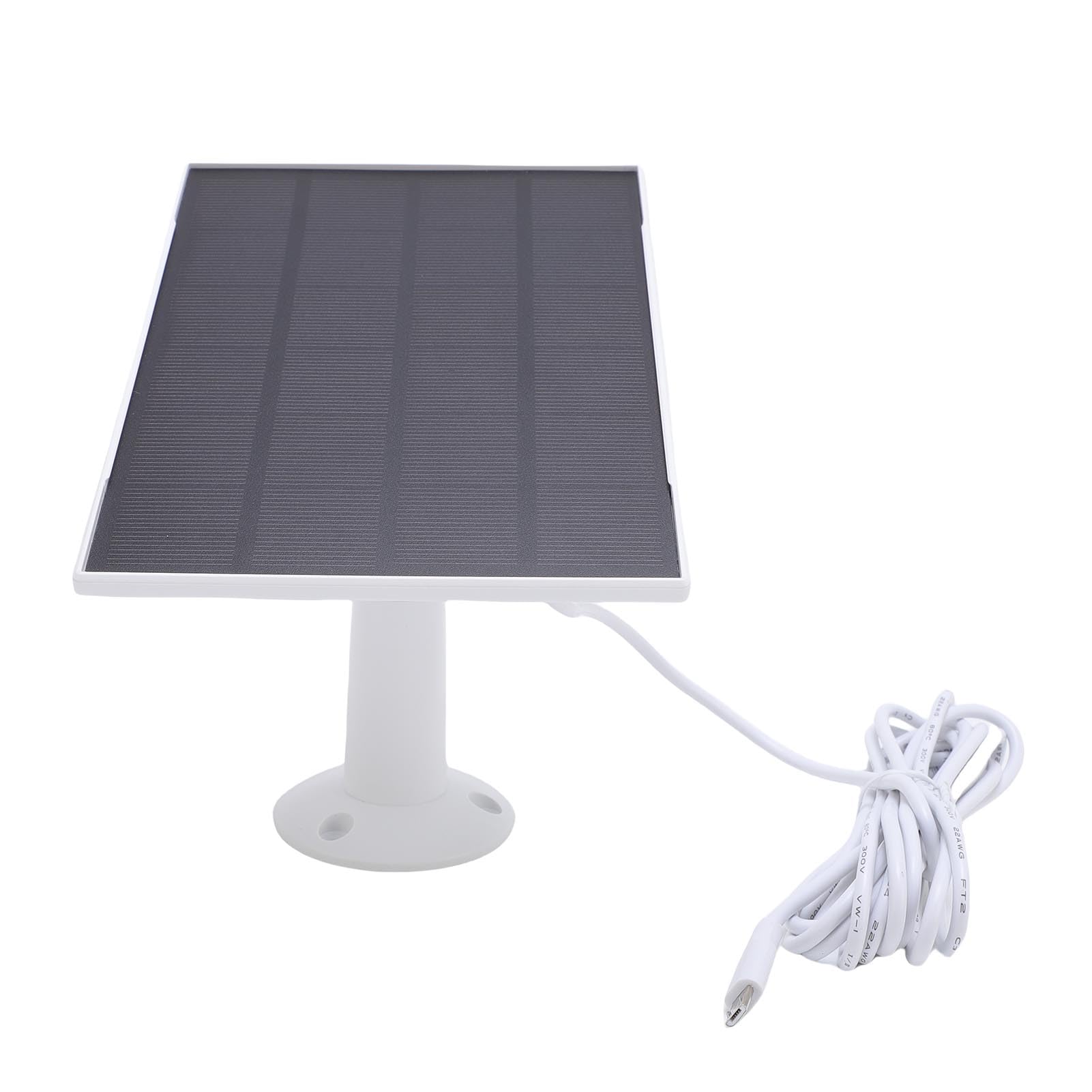 Tbest 8W Solar Panel Charger with Adjustable Mount