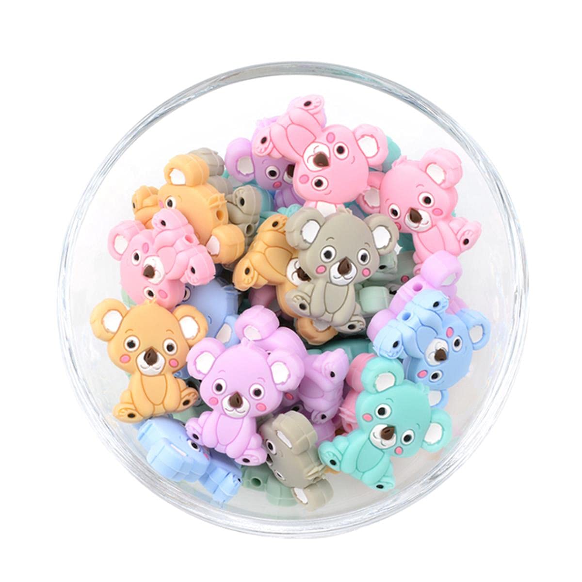 10 pezzi di ciondoli Koala Bear 20x14mm bronzo tibetano colore argento pendenti gioielli antichi creazione di artigianato fatto a mano fai da te