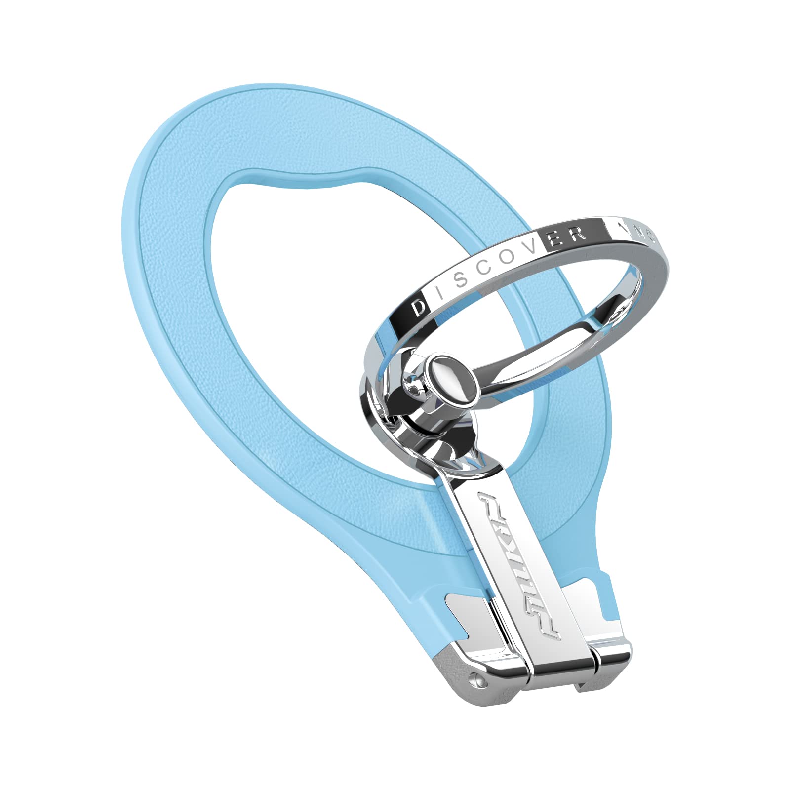 Nillkin Phone Ring Grip Compatible con MagSafe, Soporte de Anillo de Teléfono Ajustable de 360° para iPhone, Samsung, Xiaomi y Otros Teléfonos Inteligentes, Azul