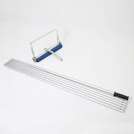 Review Roof Snow Removal Tool 21 ft,Roof Rake,with Adjustable Aluminum Pole and Anti-Slip Handle,Easy to Assemble and Disassemble,for Clear Roof Vehicle Snow and Wet Leaves