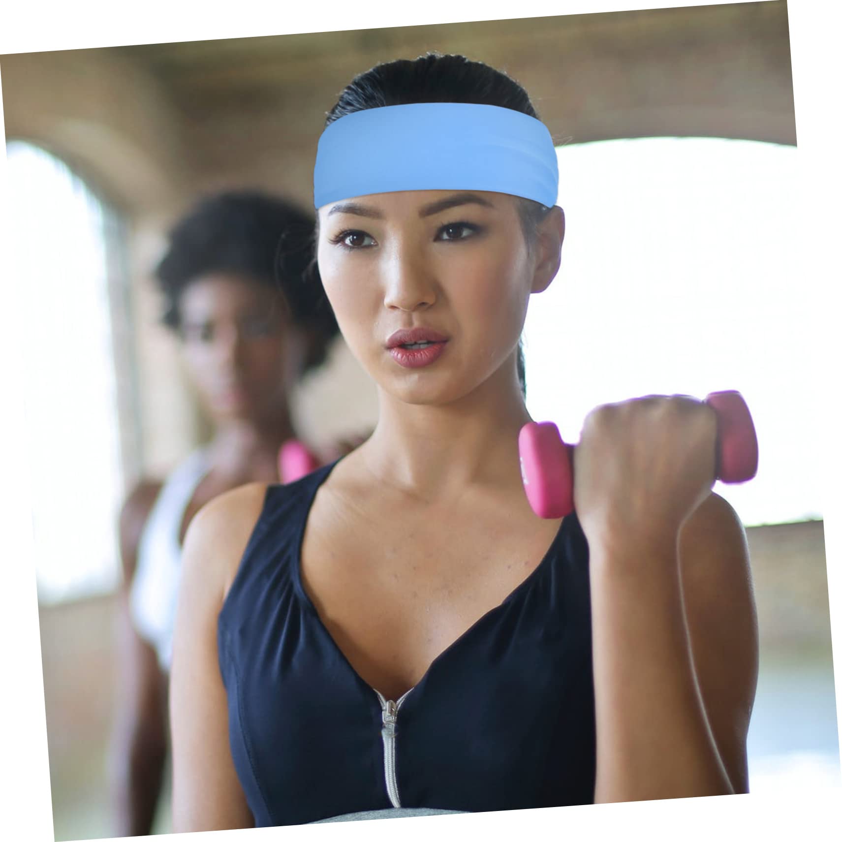 FRCOLOR 4 Ensembles Bandeaux Élastiques pour Hommes Et Femmes Absorbant La Transpiration pour Yoga La Course Activités 4 Pièces * 4
