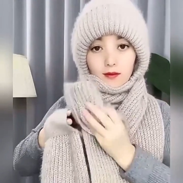 Buy KRIDARSH NEW Winter Cap for Women Woolen Cap with Mufflers for