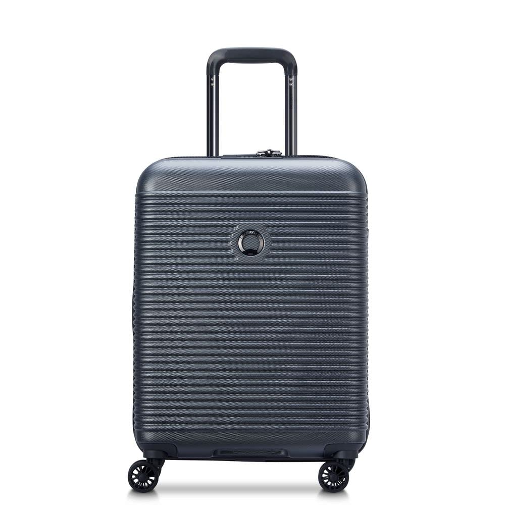 DELSEY Paris - Freestyle - Valise Cabine Rigide 55 cm x 39 cm x 21 cm - 36 L - S Slim - Graphite Graphite 36 liters