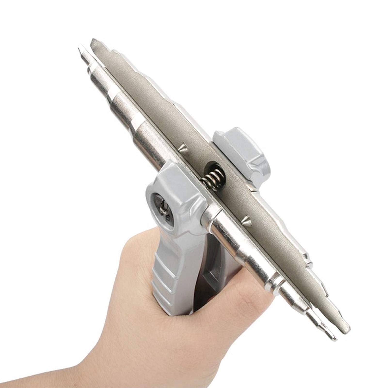 Manual Tube Expander, Copper Tube Expander Tool Effortless Spring Air Conditioner Copper Pipe Reamer Hand Tools for Copper Aluminum Pipes