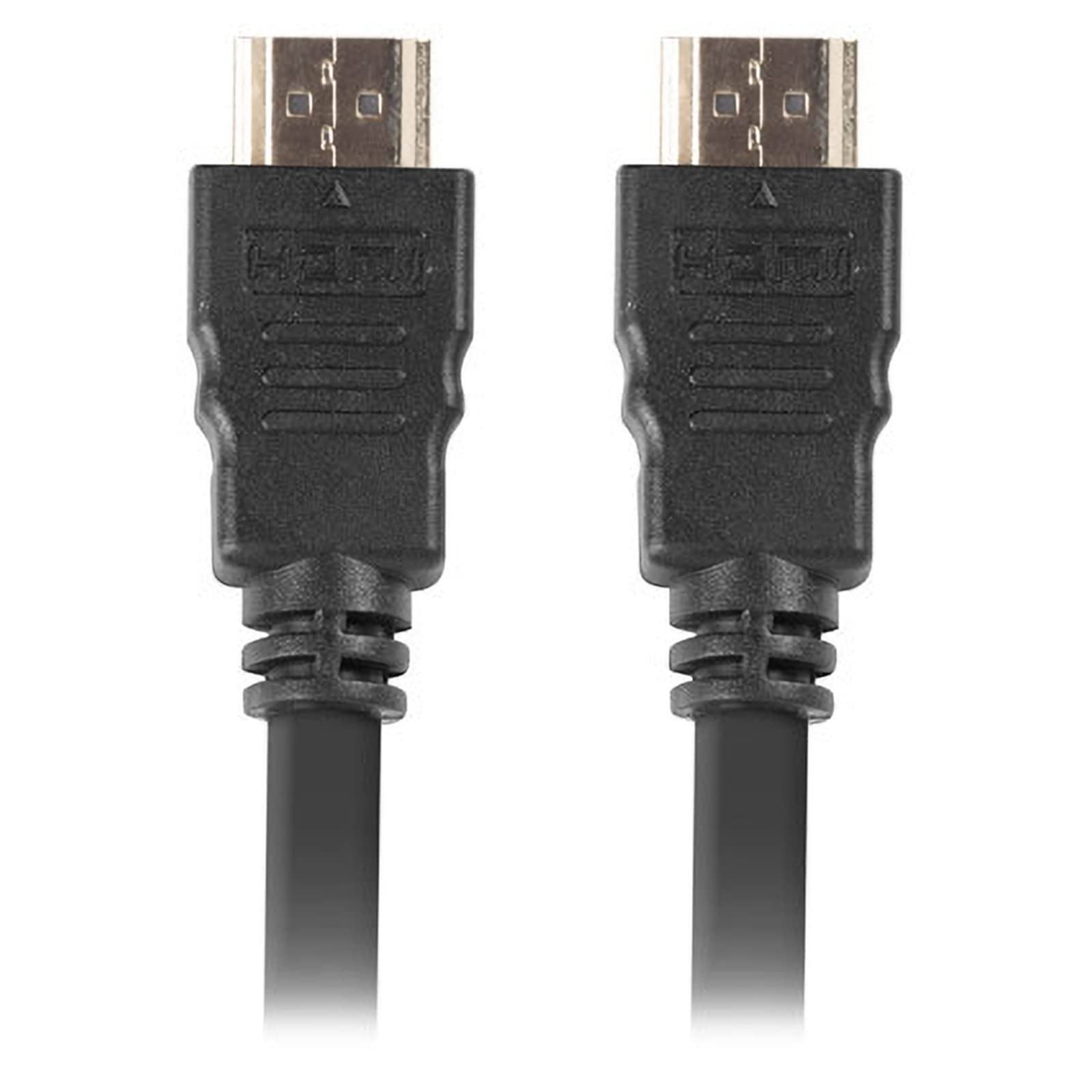 LANBERG Kabel HDMI, CA-HDMI-10CC-0100-BK, męski/żeński, rozdzielczość do 3840 x 2160 10 m