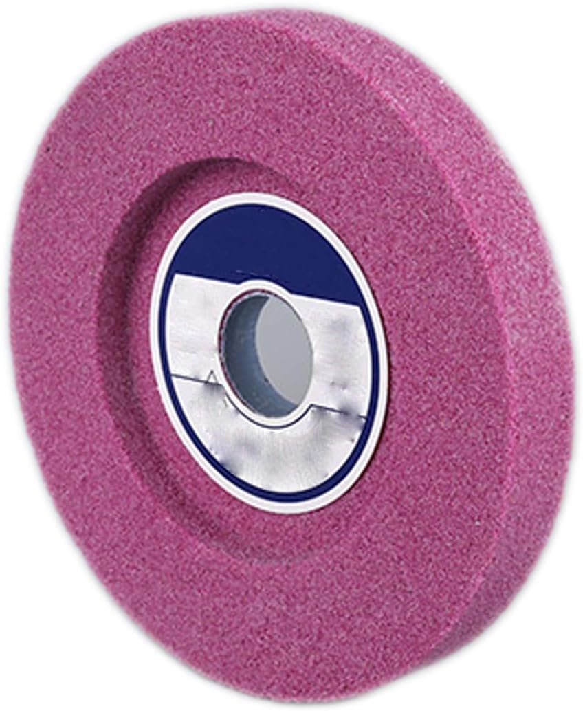 Meule de banc, meule de polissage, meule rainurée à une face La petite machine de meulage Épaisseur 25,4 mm Meule 46 grains, grains abrasifs tranchants