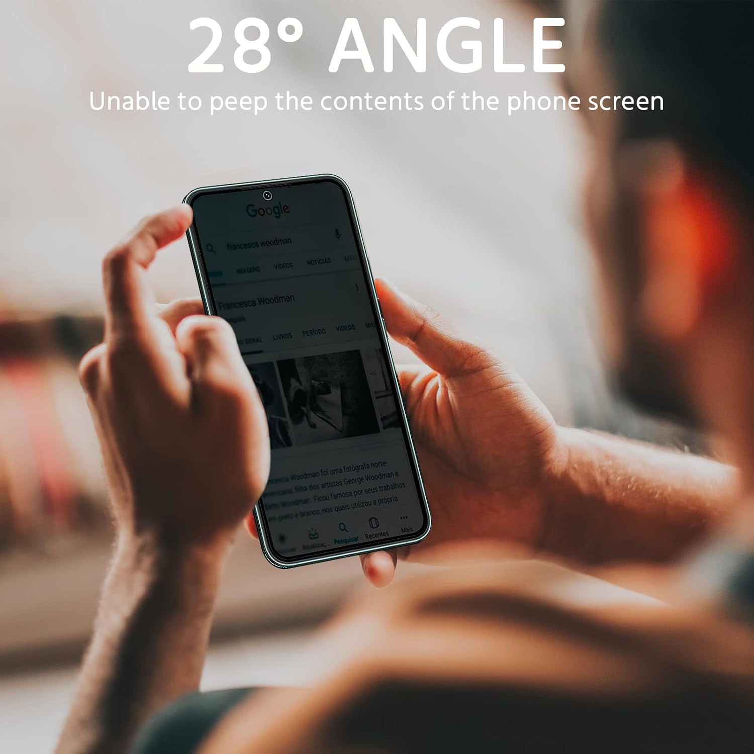 Screen Protector for Galaxy S22 Plus/ S22+ [Anti-Spy