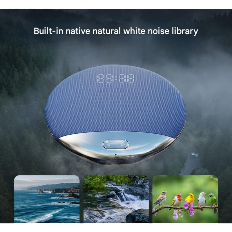 Image of Pillow Speaker,Bluetooth Pillow Speakers for Sleeping,Ultra-Thin Under Pillow Speaker with White Noise Timer,Wireless Sleep Aid for Adult Kids