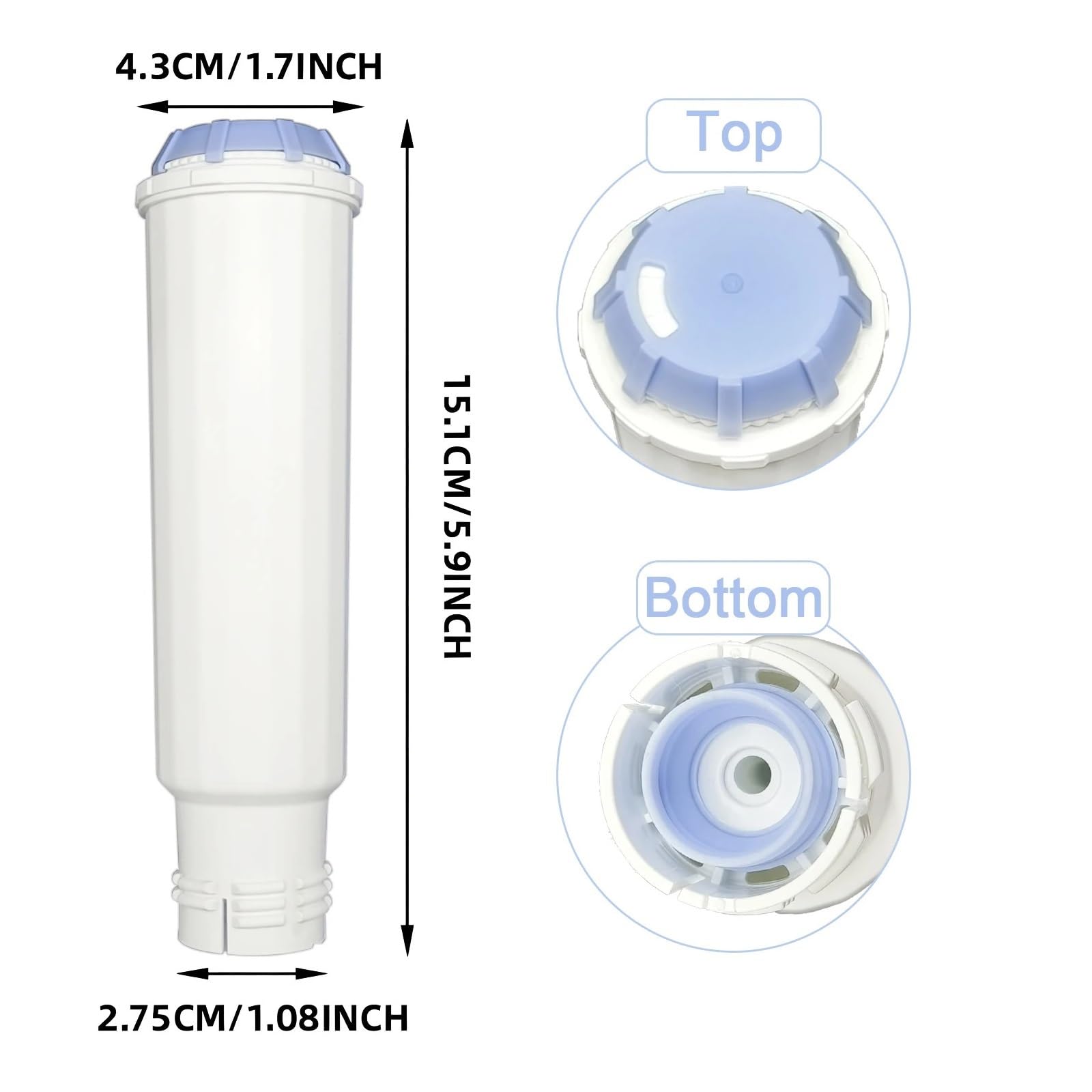 Cartucho De Filtro, Compatible Con Krups, F088, F08801