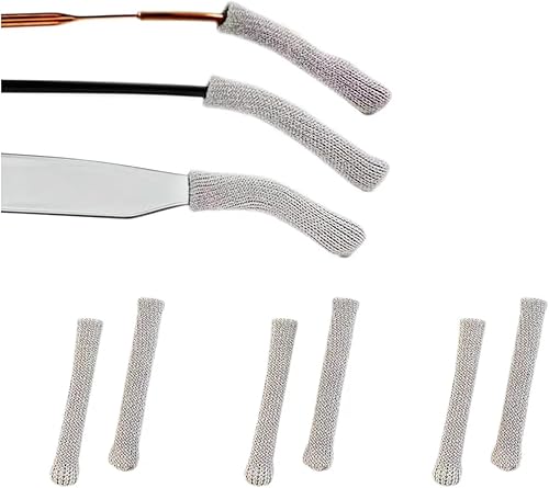 Miniatura 8 de DECKER Antideslizante Gafas Elásticas Temple Tips 3 Pares de Tejer Gafas Suave Cojín de Oído Puños Puntas de Gafas Manga de Oído Calcetín