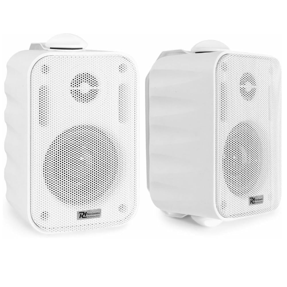 Kit Power Dynamics BG030 – 2 Casse Impermeabili Da Esterno, 25W RMS E Bass Reflex - 4