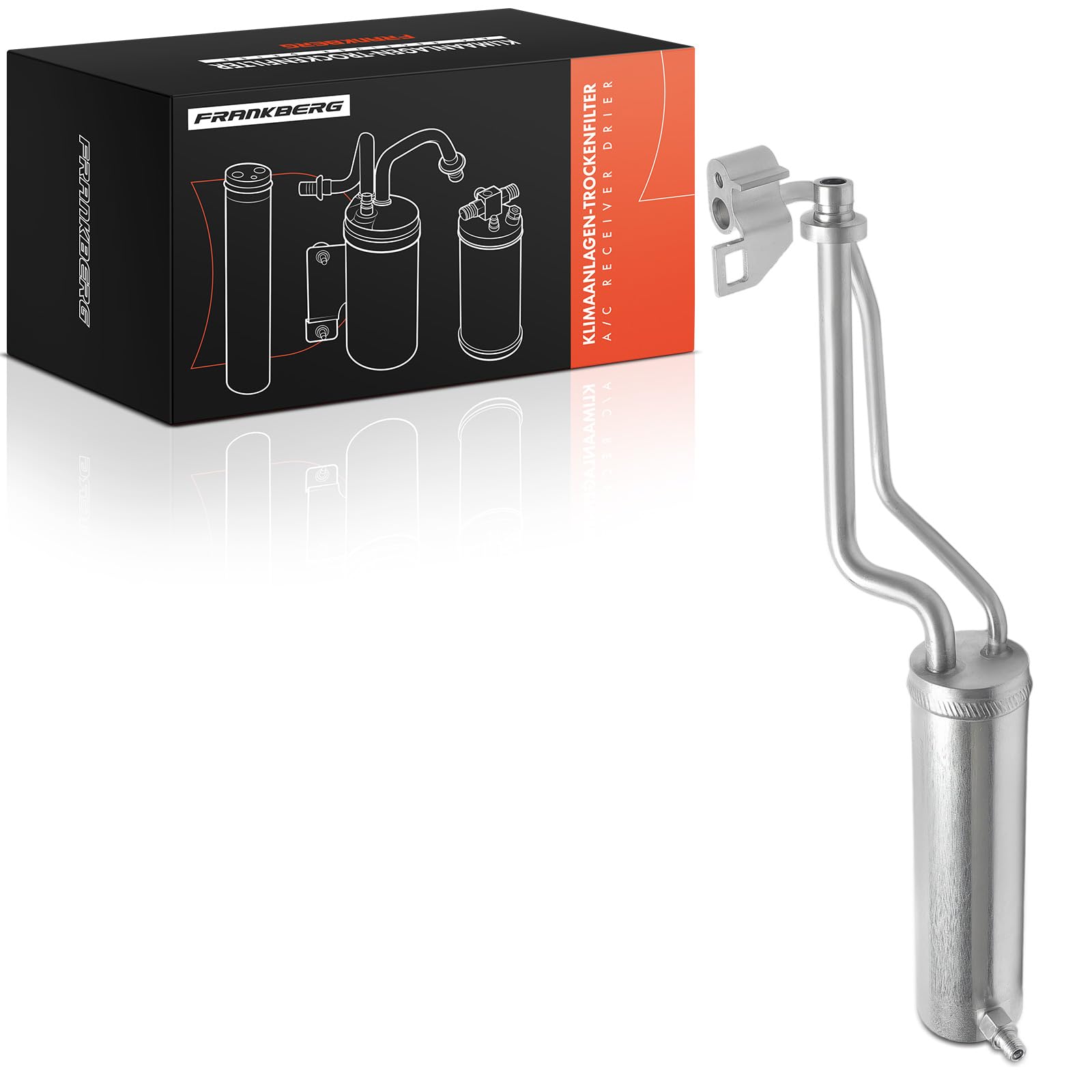 Frankberg Secadora Aire acondicionado Compatible con Qashqai +2 I J10 JJ10E NJ10 1.5-2.0 1.5L-2.0L Qashqai +2 I Van J10 JJ10E 1.5-2.0 1.5L-2.0L Replace# 260809,92131JD50A