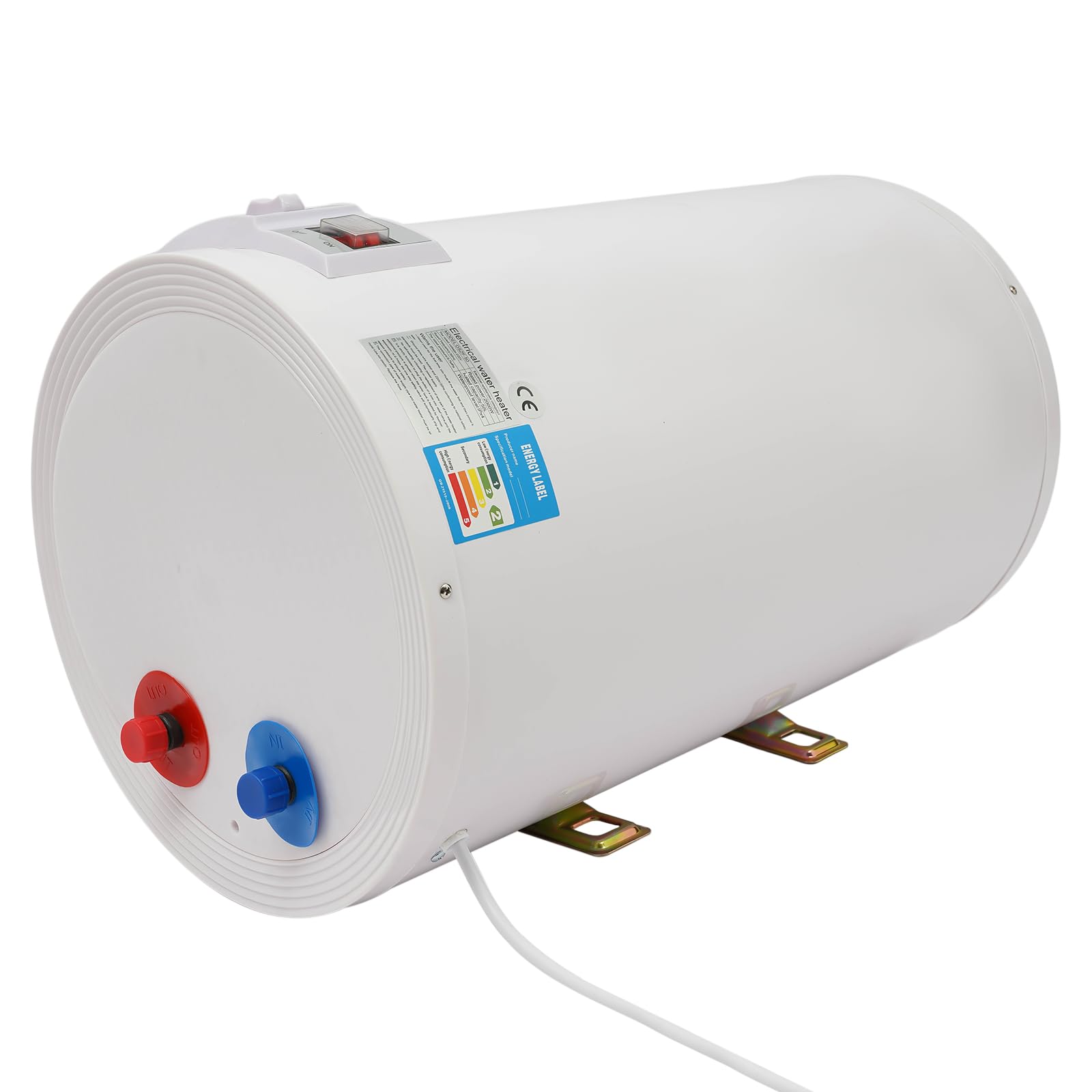 Elektroniczny podgrzewacz wody 2000 W, do kuchni, 25-75°C, podgrzewacz wody 35 l, zbiornik wody IPX4, bojler 0,7 MPa, bojler dolny