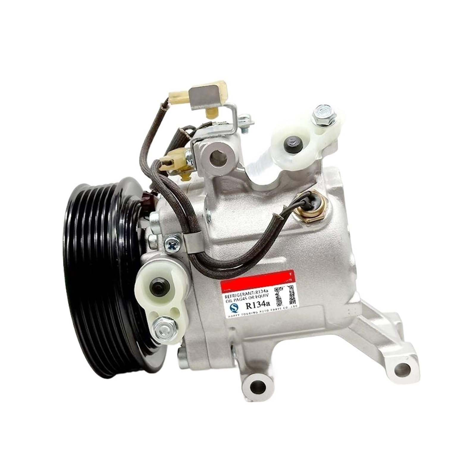 Car AC Compressor,Compatible For Toyota,Rush,Compatible For Daihatsu,Terios 447190-6121 4472600667 4471602270 4472605820 447260-0667(4PK(4 grooves))