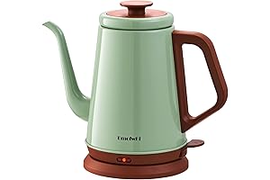 DmofwHi Classic Retro Gooseneck Electric Kettle