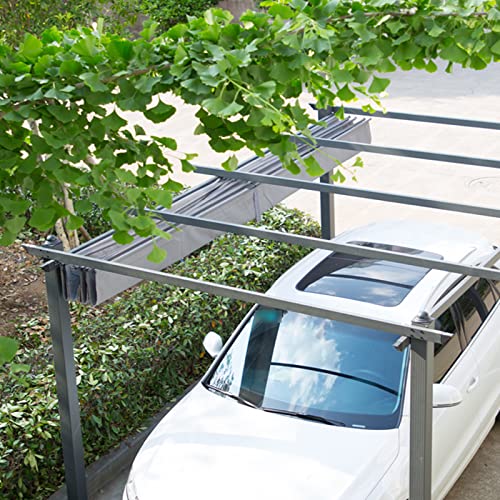 Voile d'ombrage rétractable pour sublimer l'ambiance de votre pergola