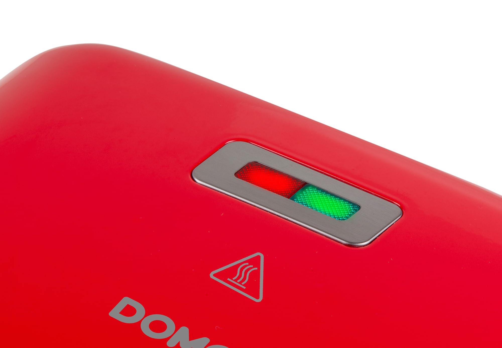 Domo DO9242W 5 en 1 Snack Party Maker Plastoc/Metal, 750 W, Rojo