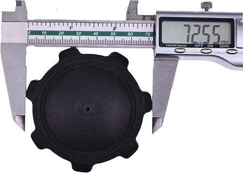 Miniatura 2 de IEQFUE 2 tapas de llenado de gas GX22166 AM118637 AM104032 AM107344 compatible con John Deere STX 38 46 L 100 105 107 108 120 130 LA 125 D 160 170