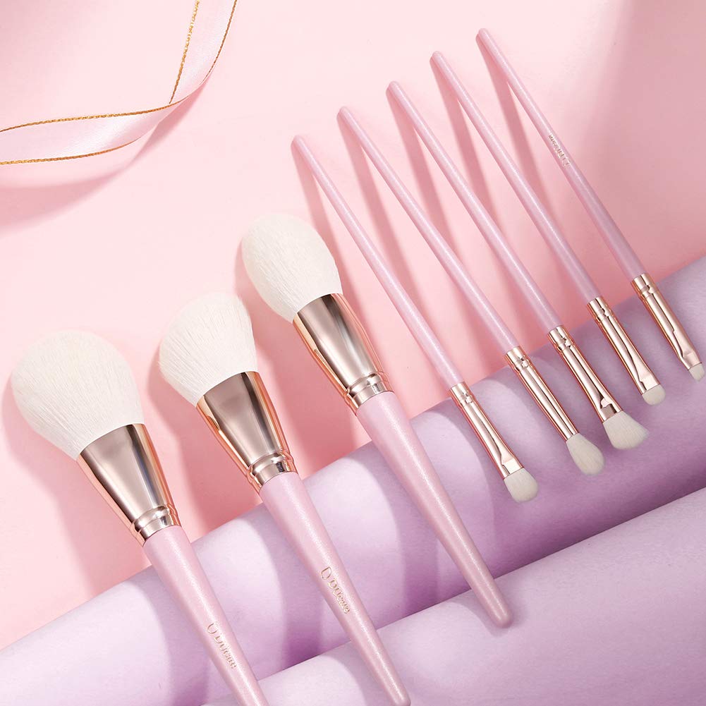 DUcare Pennelli Make Up Professionali Set (Rosa)