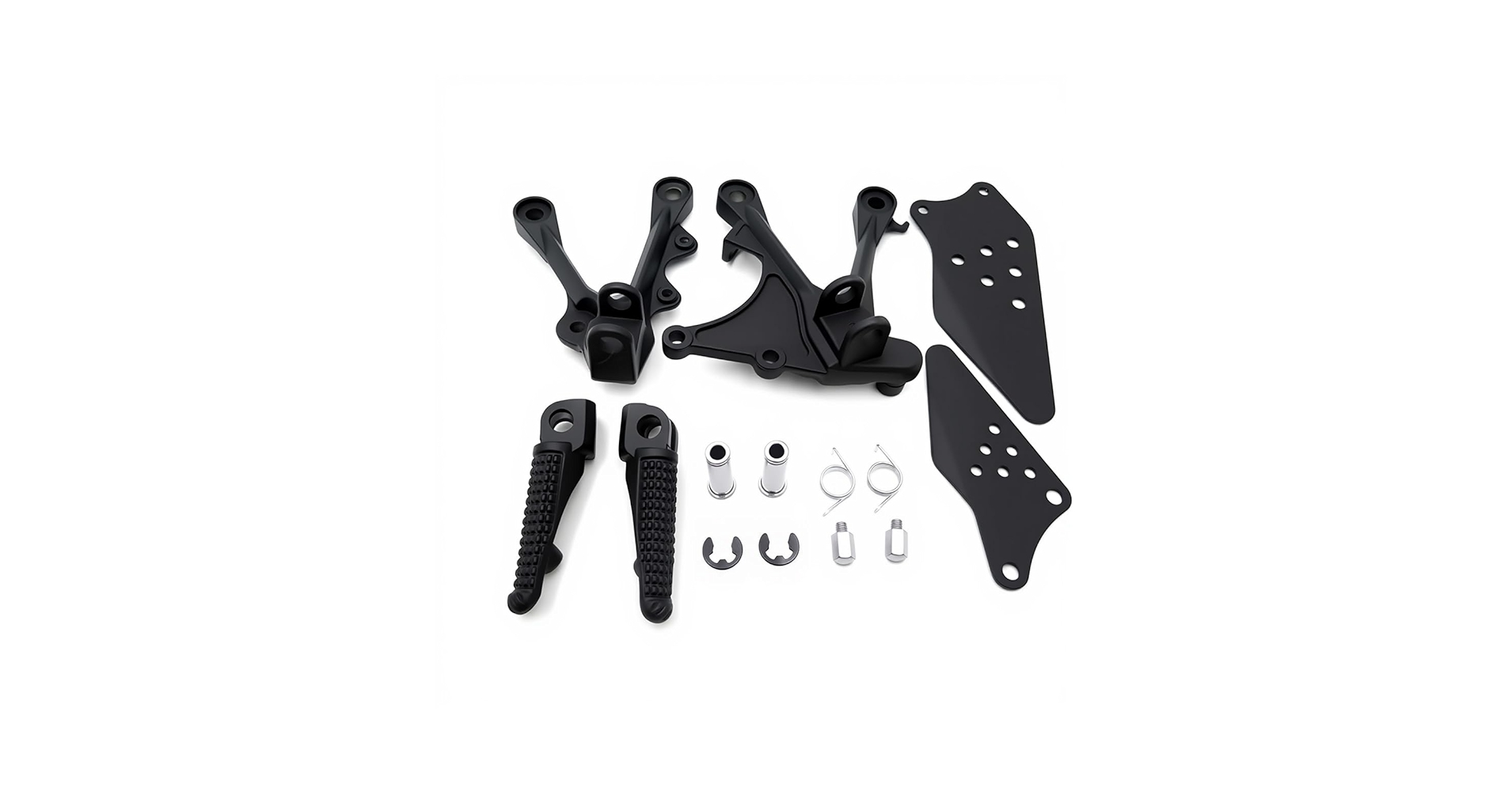 y_k1mtページ Amazon.com: Front Rider Foot Pegs Bracket For Kawasaki ZX6R