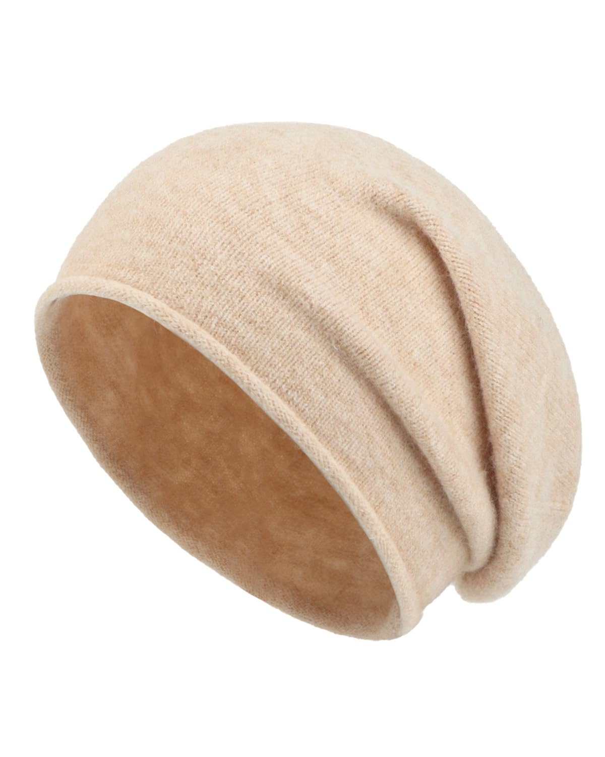 Zylioo Bonnet XXL surdimensionné pour femme et homme - Bonnet d'hiver doux et chaud - Bonnet tricoté pour femme