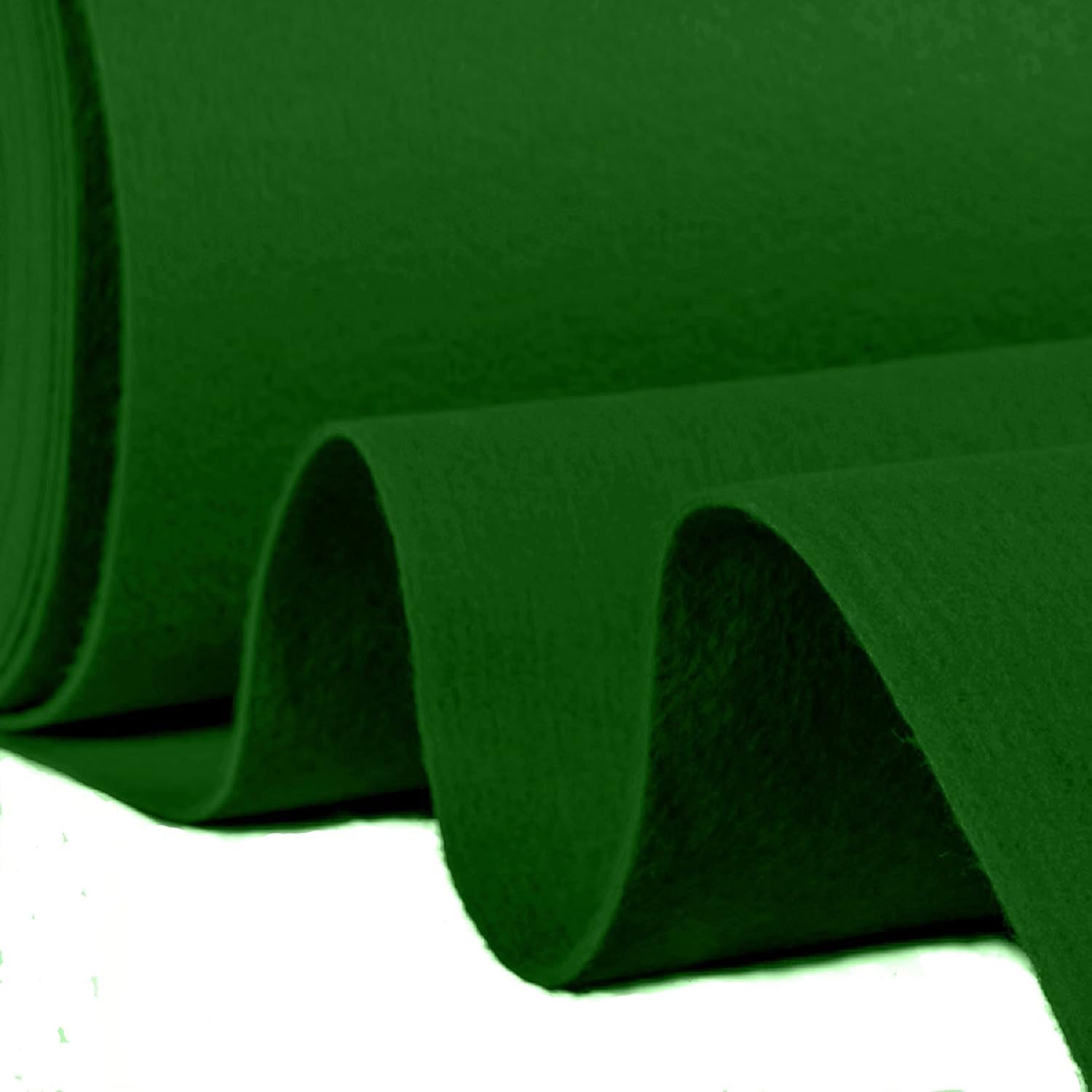 SANIYA COLLECTION Nylon Wool 5x105 feet roll Green Carpet for Marriage Hall, Home Floor Stair Party Decoration Sport Event fair School Function (Green)