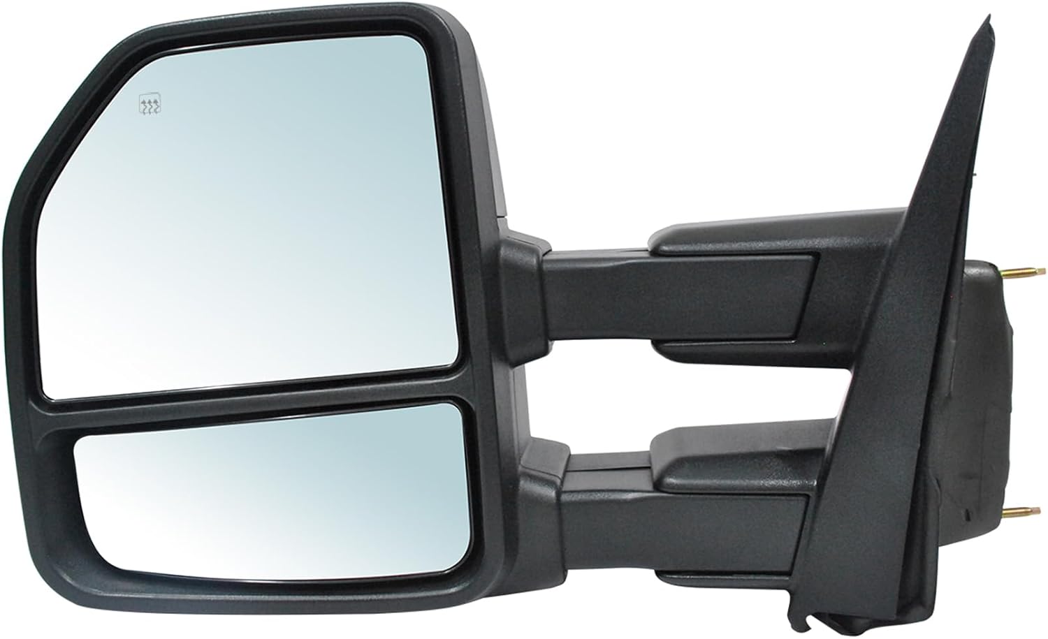 JZSUPER Tow Mirrors for Ford F150 2015 2016 2017 2018 2019 2020 Left Driver Side Towing Mirrors with Power Heated Puddle Lights Turn Signal Auxiliary Lights Temperature Sensor