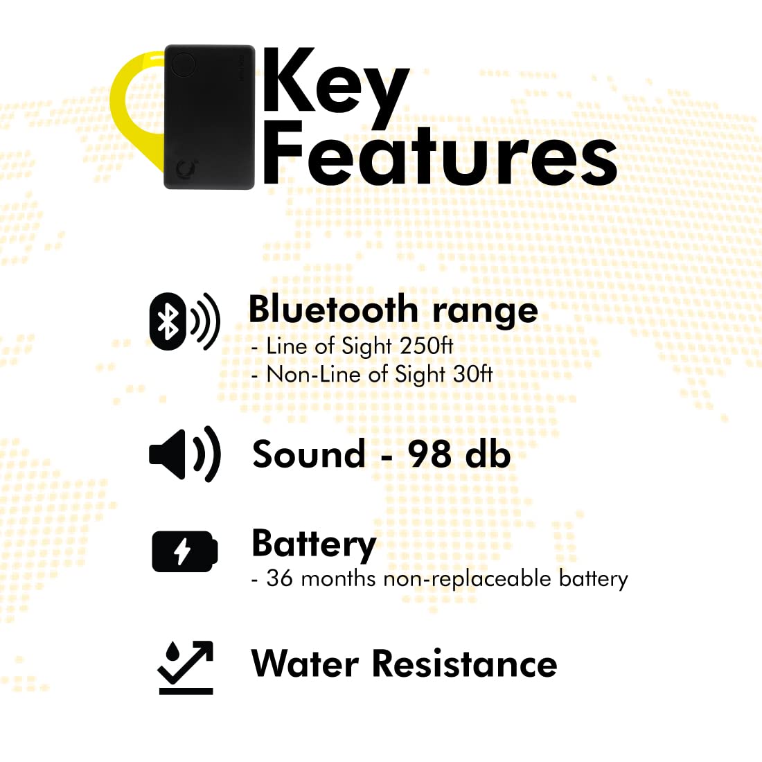tag8, DOLPHIN Smart Wallet Tracker Card, Wallet Finder Smart Card, Bluetooth Item Finder, Works with Android & iOS - Image 4