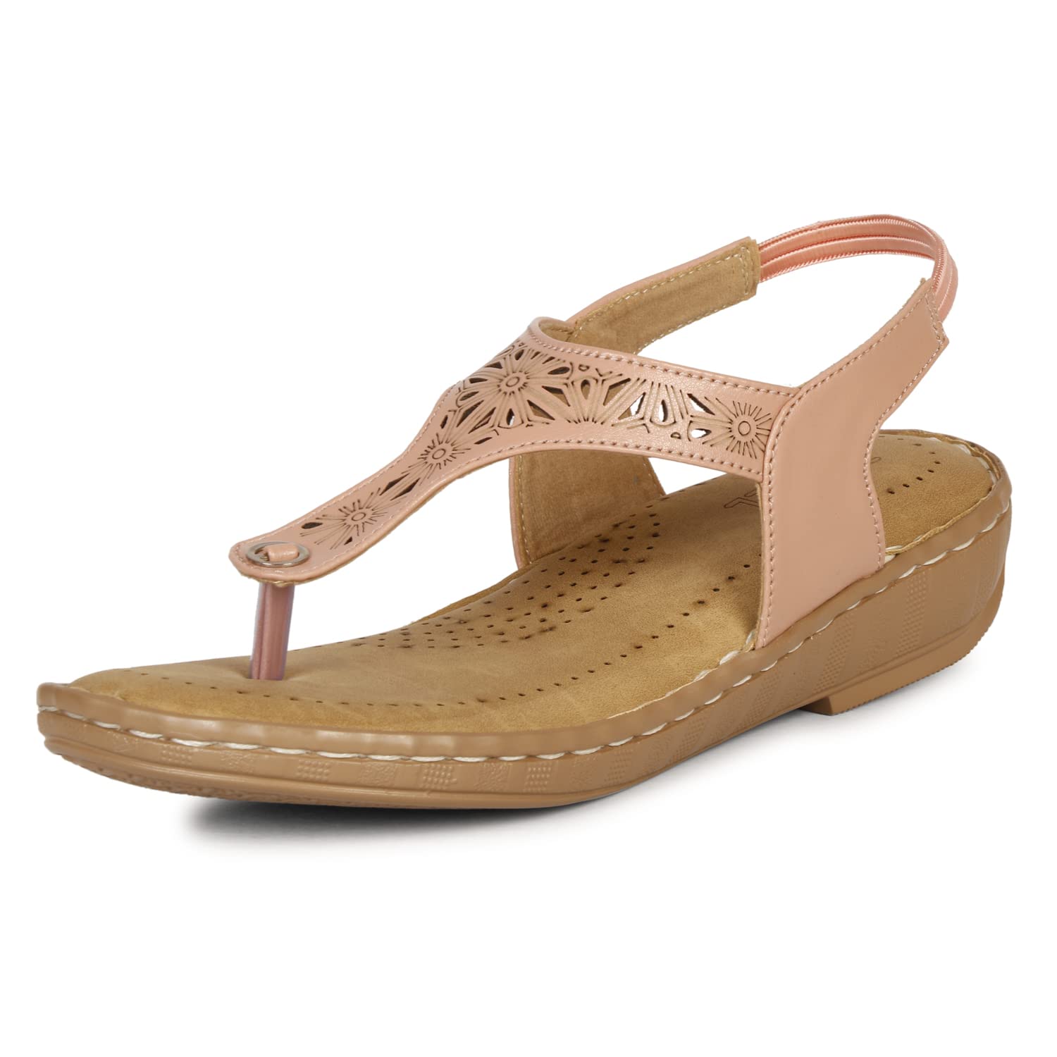 Denill Womens Fashion Slippers | Doctor Ortho Soft & Comfortable Slip-Ons for Women & Girls | Lightweight & Stylish, Diabetic & Orthopedic Footwear, Good for Knee & Foot Pain (Peach, numeric_4) (B0BFD7SVRY) Amazon Price History, Amazon Price Tracker