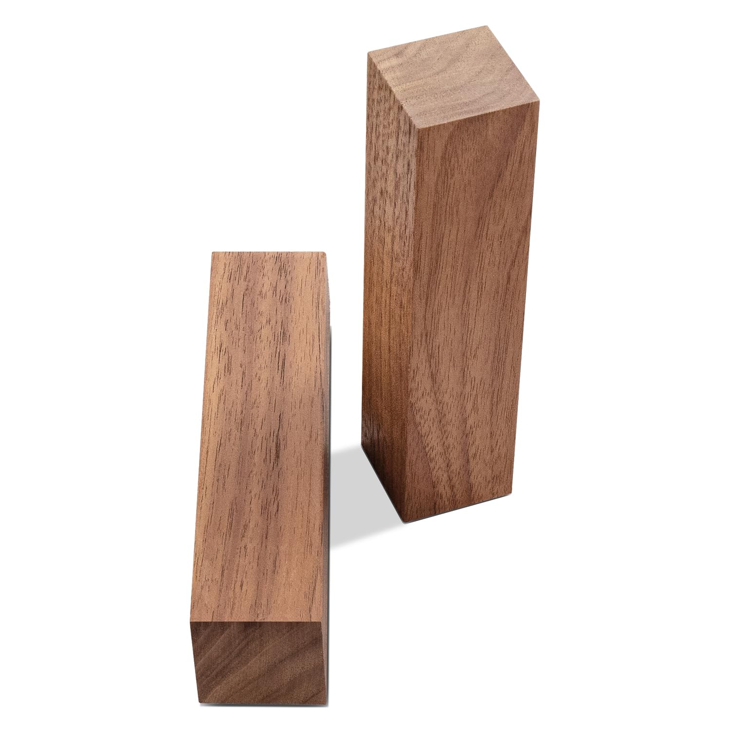 Walnut Wood Knife Handle Material - 2 Pcs -4
