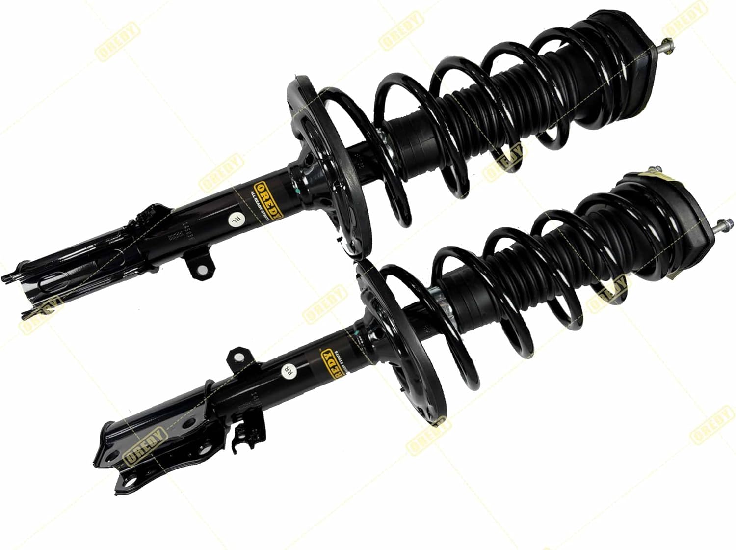OREDY Rear Struts & Coil Springs for 2004 2005 2006 Toyota Camry, Solara, Lexus ES330 Complete Left Right Shock Absorbers Assembly - 172207 172208 (2pcs)