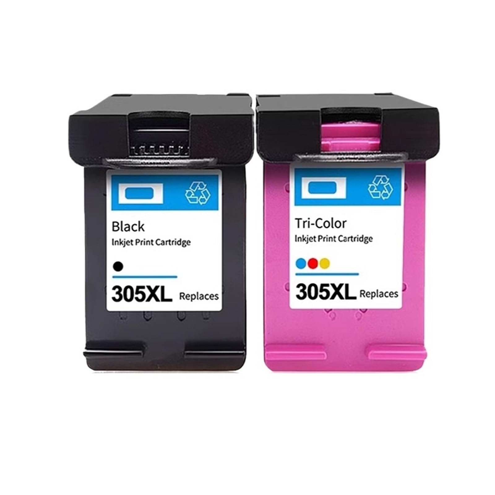 Cartouche d'encre 305XL Compatible for HP 305 XL, 305 2710, 2720, 4110, 4120, 4130, 6010, 6020, 6030, 6420 Imprimantes(2 Set)