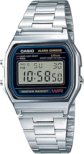 Miniatura 2 de Casio A158WEA-9CF clásico reloj digital pulsera informal para hombre