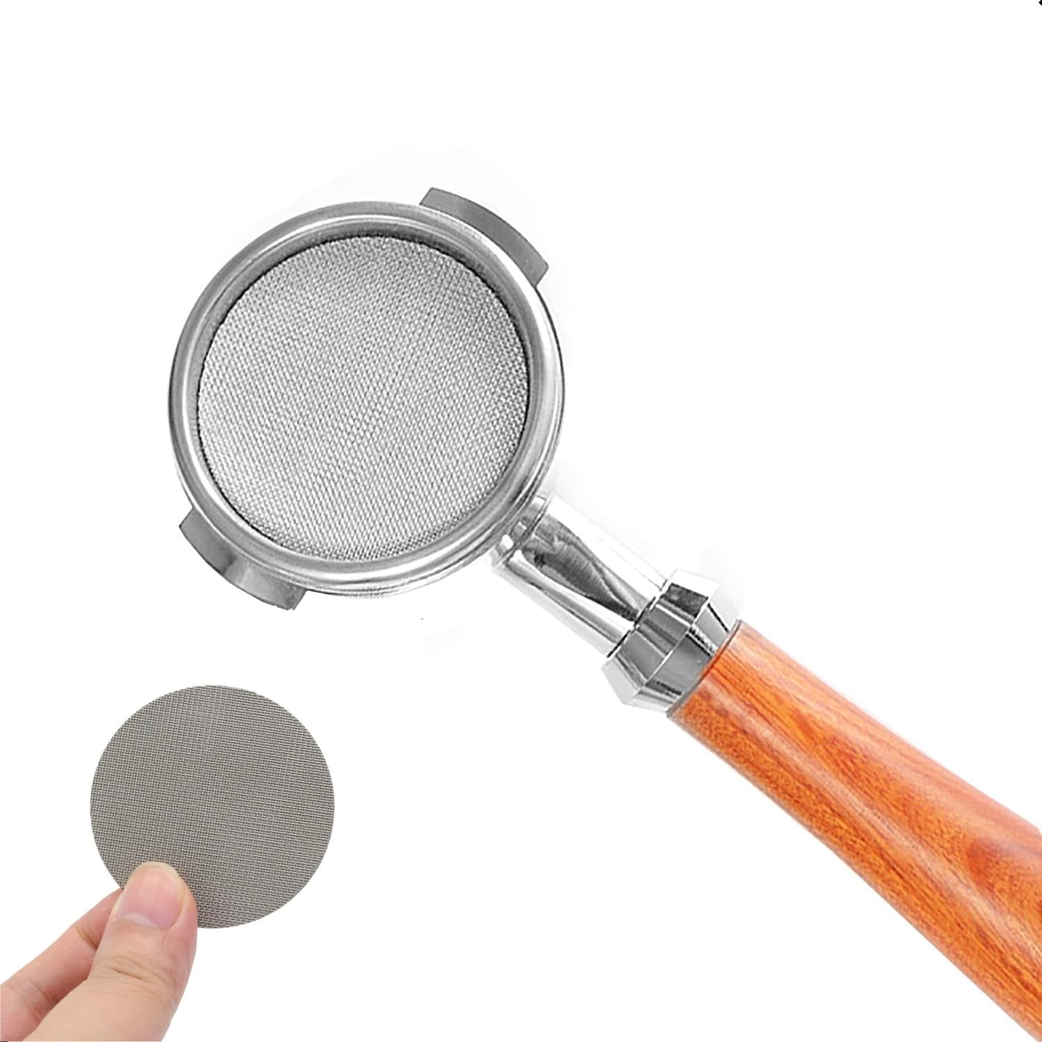 51mm Reusable Coffee Filters, Coffee Portafilter Puck Screen, Espresso Puck Screen, Stainless Steel Professional Coffee Filter Mesh Plate Accessories