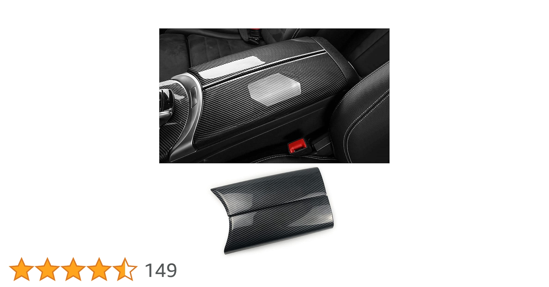 Mercedes Benz C Class W205 Ambient Light : AMG Dashboard Trim Ambient