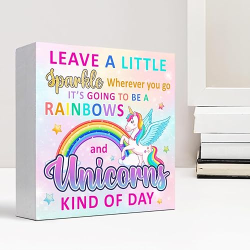 Miniatura 6 de Chase Rainbows, letrero de madera para guardería, decoración de escritorio, acuarela bohemia, globos de arco iris, caja de madera, placa, decoración
