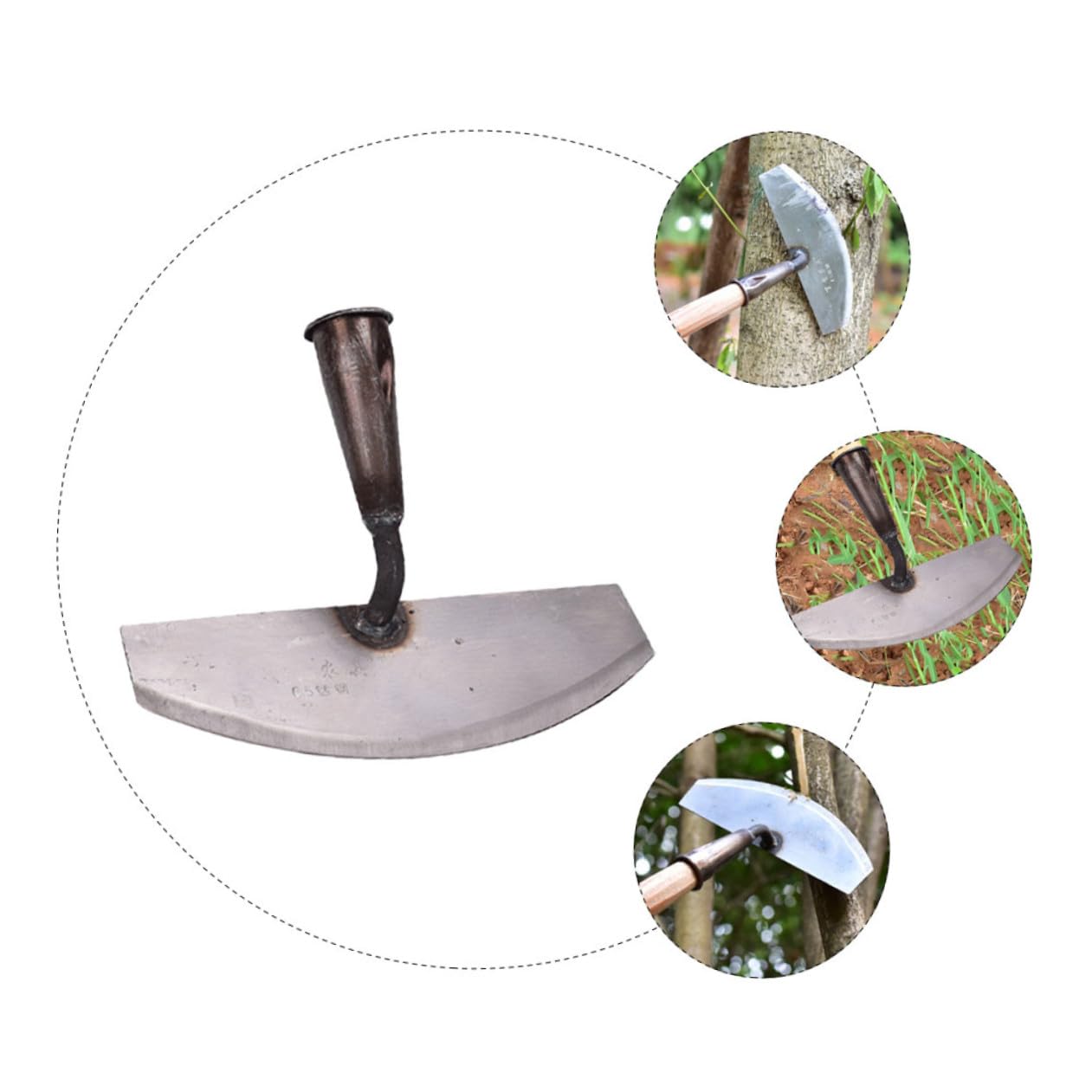 ifundom 3 Stück Unkrautschaufel Gartenhandwerkzeug Unkrautstecher Unkrautentferner Grasentferner Kleines Unkrautwerkzeug Gartenhandwerkzeug Silberstahl