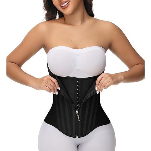 SHAPSHE Waist Trainer for Women Tummy Control Waist Cincher Corset Sport Workout Body Shaper Postpartum Belly Band Gym