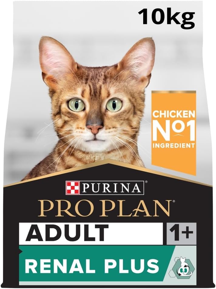 Adult 1+ Renal Plus Chicken Dry Cat Food 10kg