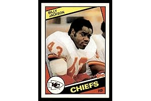 Football 1984#91 Billy Jackson Official NFL Series Billy Ball