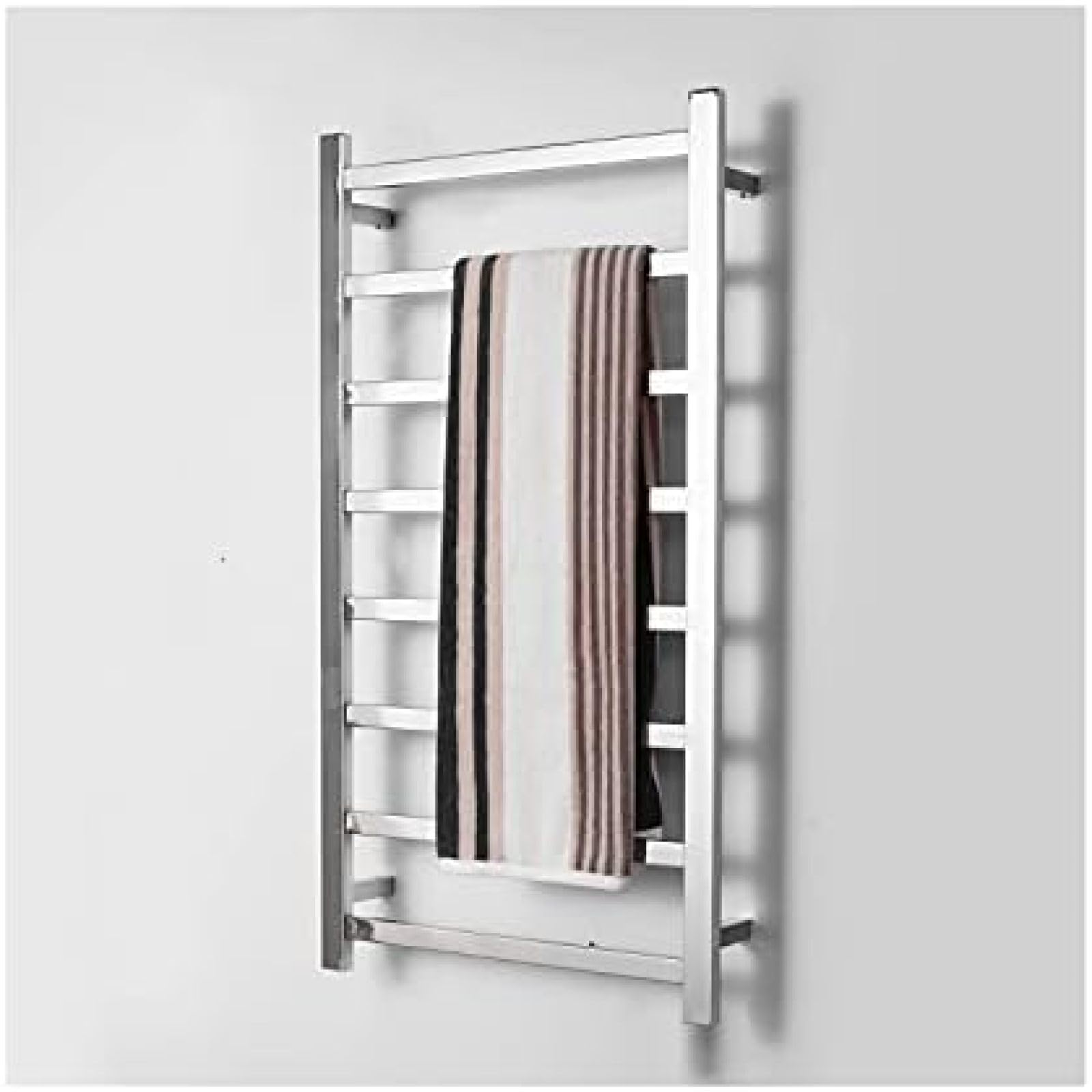 Bathroom Towel Warmer Electric Heated Towel Rack, Electric Towel Warmer, 8  Bars Heated Towel Racks for Bathroom, Wall Mounted Stainless Steel Waterproof  Towel Rail, Square Heated Drying Rack,HaoAM : Amazon.ca: Home