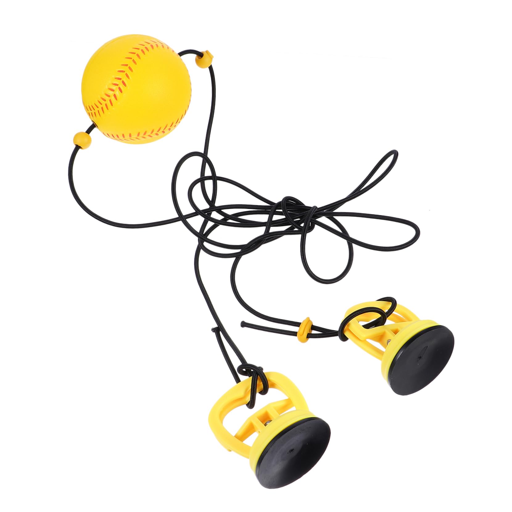 VICASKY 1Pc Professional Boxing Speed Ball with Suction Cup Base Easy Install Durable PU Balanced Rebound for Training Boxing Training Supply Random Color