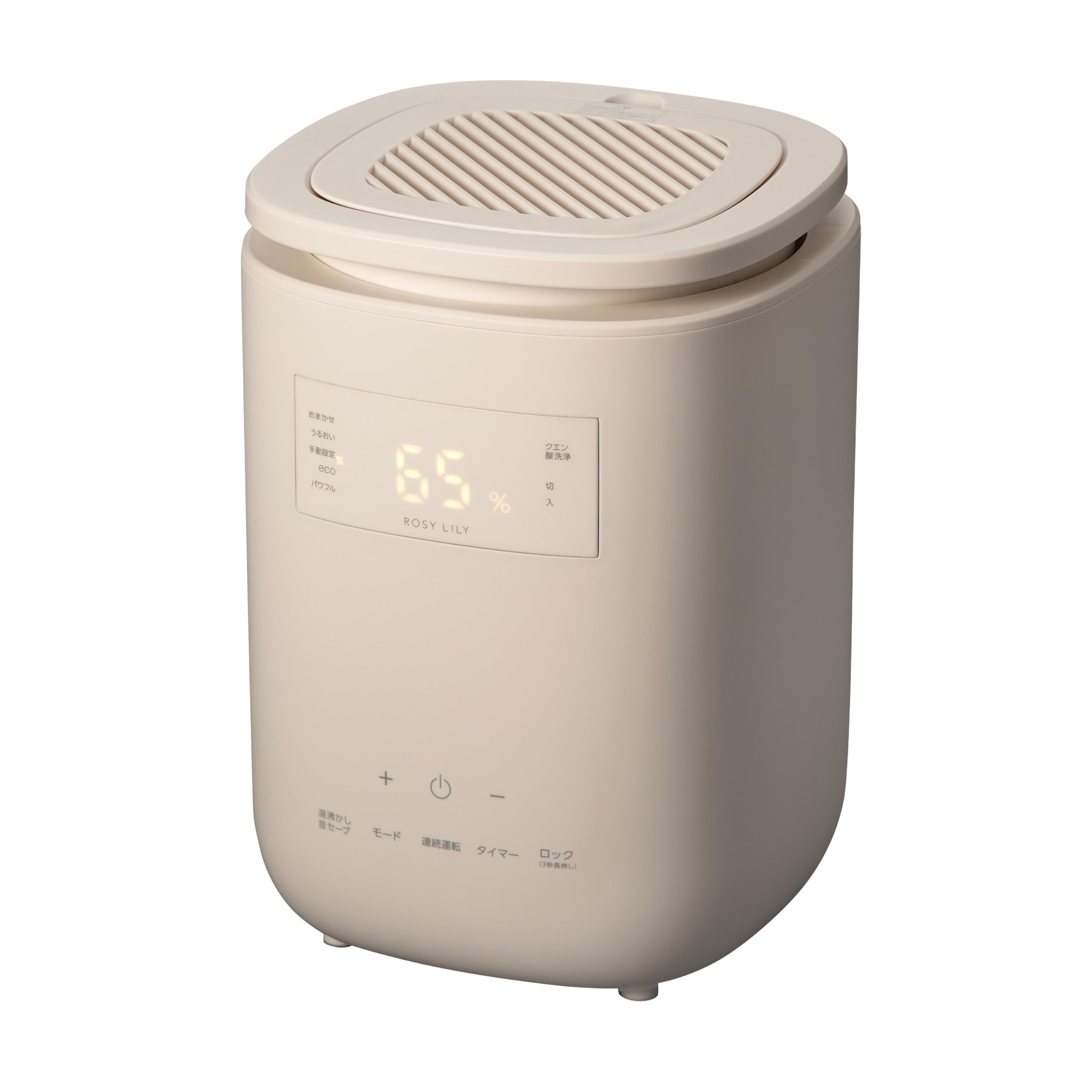 最終値下げROSY LILY 置き型スチーム加湿器 ホワイトベージュ Amazon.co.jp: ROSY LILY (ロジーリリー) スチーム式加湿器 ホワイト