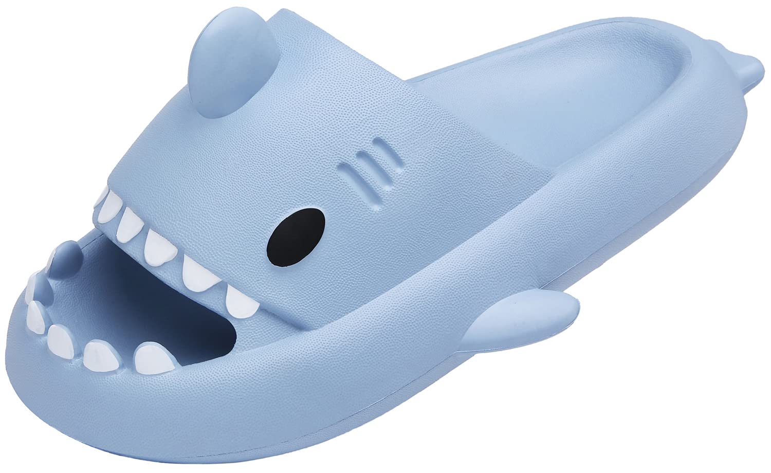 Claquettes de Requin Femme Homme Chaussons de Piscine et Plage Antidérapante Sandales de Bain à Bout Ouvert Shark Slides Slippers