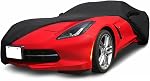 Indoor Car Cover Custom Fit for Corvette C3 1968-1982 Luxurious Soft Stretch Satin Car Cover Breathable Dust-Proof for Underground Garage, Car Show