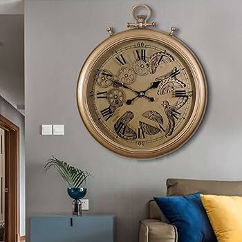 Amazon.co.jp: 掛け時計、大型屋内壁掛け時計、21インチリアル Amazon.co.jp: 掛け時計、大型屋内壁掛け時計、21インチリアル