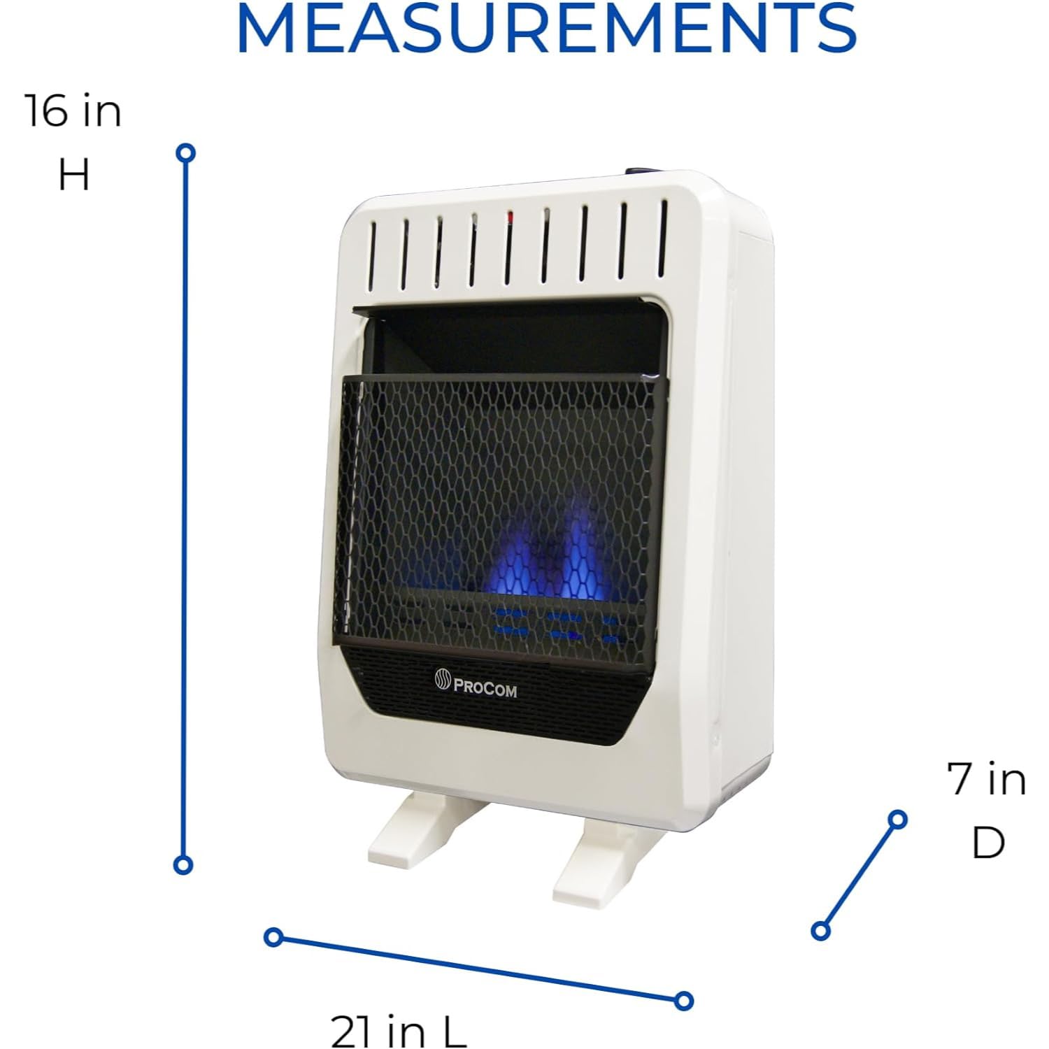 Dyna Glo Ventless Heater With Thermostat With Thermostat And