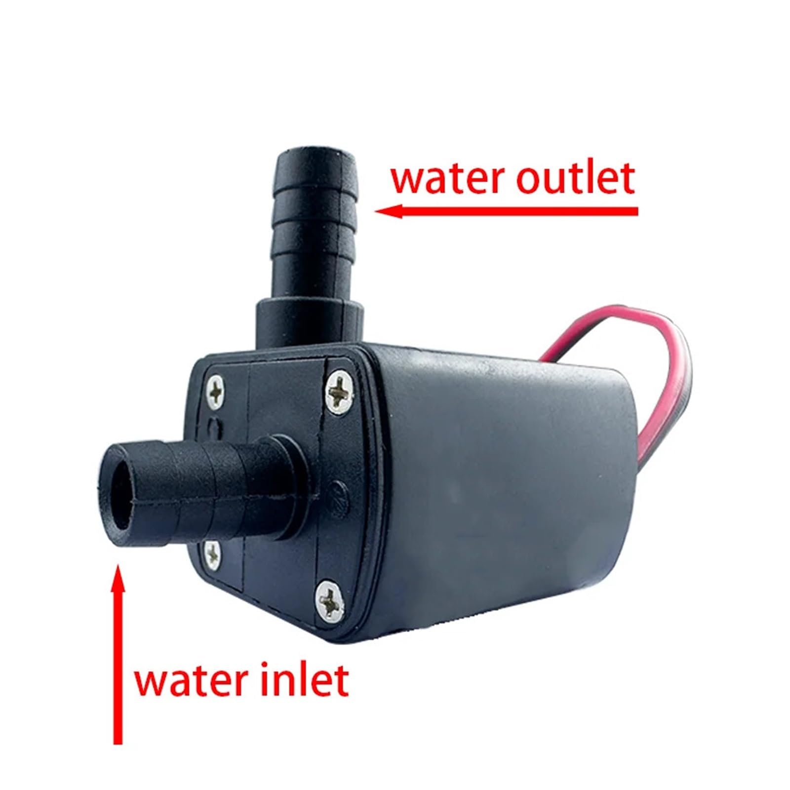 4,8 W 5. 240L/H pompa wodna do akwarium DC 12 V 24 V solarny silnik